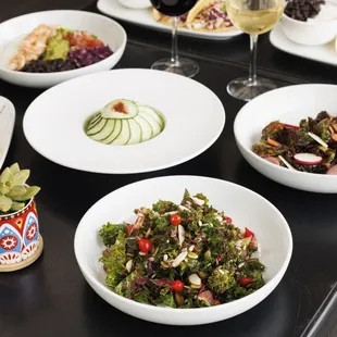 Various foods.