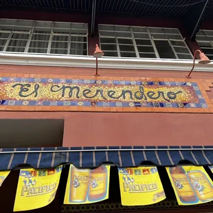 the front of a restaurant