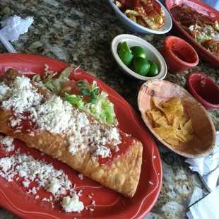 Chicken Chimichanga