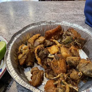 Chicharrón de pollo