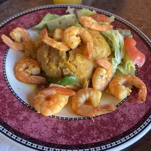 Shrimp Mofongo
