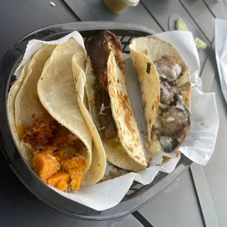 Tinga and Collards Taco