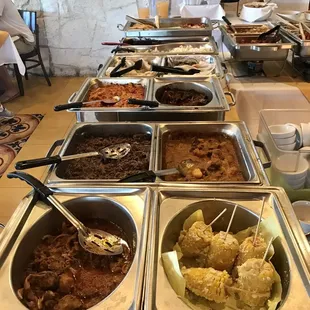 Talk about brunch options?  The Barbacoa was so tender and Maputo watering!  I ate so much elote!!