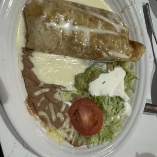 Chimichanga Dinner