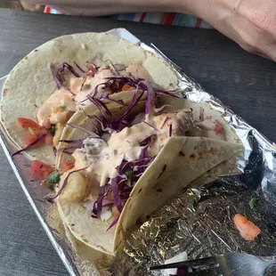 Fish Tacos (Tacos de Pescado)