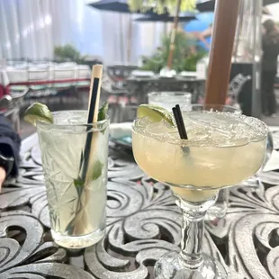 Mojito and Meson Margarita