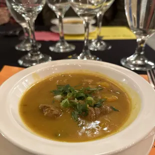 Pumpkin and Beef Soup