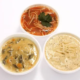 Sopitas de Fideo, Poblana y Brocoli