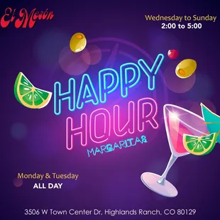 happy hour margarita