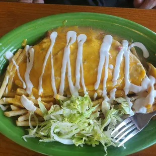 Mexican burger