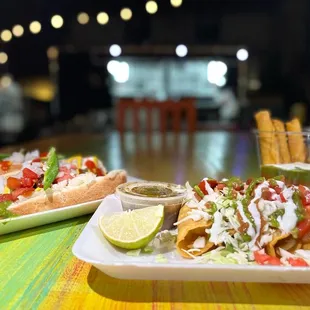 Wheels Special (HotDogs Mexicanos, Flautas de Pollo in a Cup &amp; Tacos de Papa)!!!!!