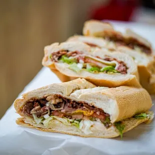 Sándwich el Retiro de 7 Deliciosas Carnes