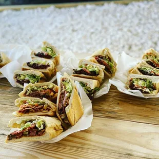 Sandwiches Retiro, Bistec, Beeftrami, Ejecutivo