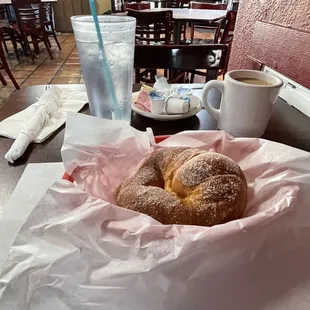 Sweet bread. Complimentary on the house.