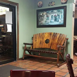 Texas sized rocking chair.