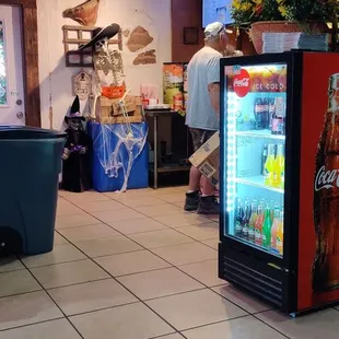 the inside of a restaurant