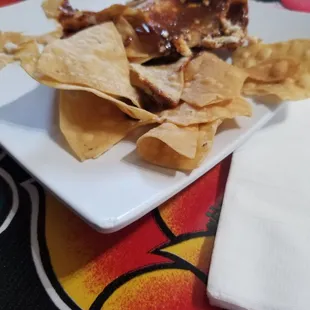 Mole chips dip