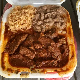 Lunch special. Spicy goodness.