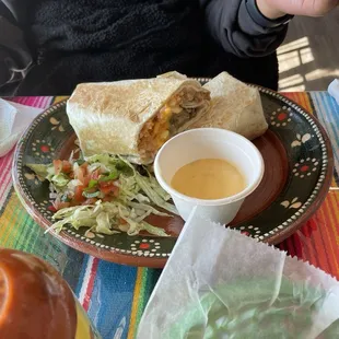 Asada burrito