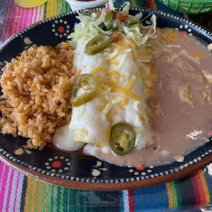Chicken enchiladas