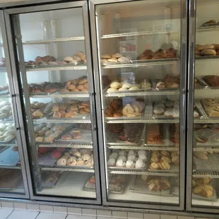 a variety of baked goods
