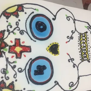 40th bday cake! Custom design