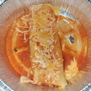 Cheese enchilada