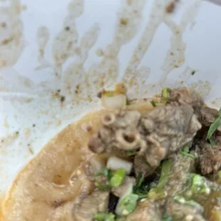 That is definitely not steak!