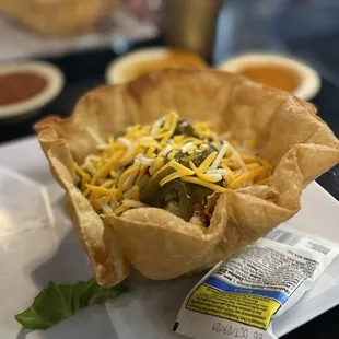 Is that a salad?  Taco salad