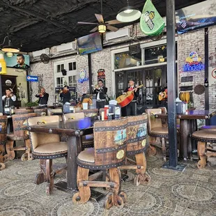 Delicious food and a show!