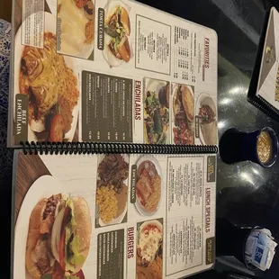 Open menu