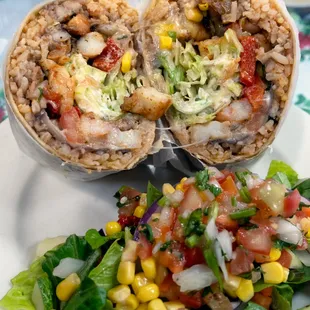 Shrimp Burrito