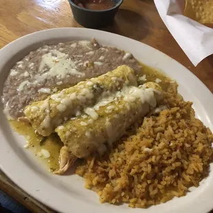 Vera Cruz enchiladas