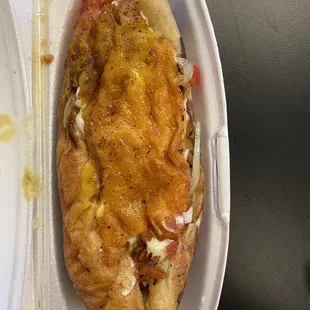 Chipolon style hotdog!