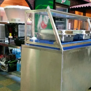 the food being prepared