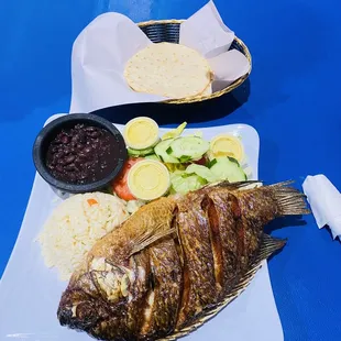 Fry Tilapia Plate
