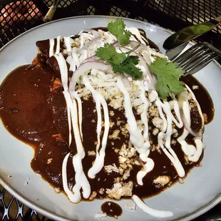 ENCHILADAS POBLANAS