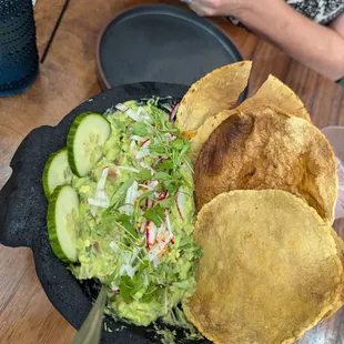 Guac and Tostadas