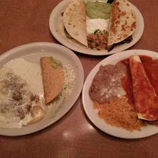 Special dinner and Mezcal Quesadilla