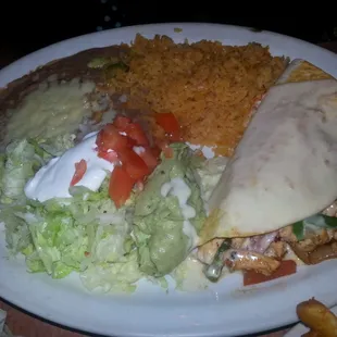 Chicken quesadilla