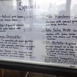 Specials