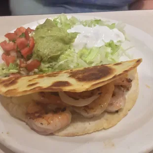 Shrimp Quesadilla