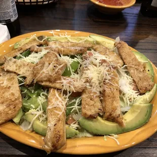 Chicken avocado salad