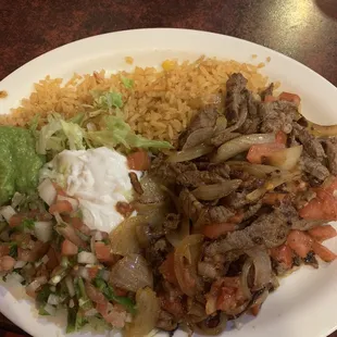 Wednesday lunch special: fajitas