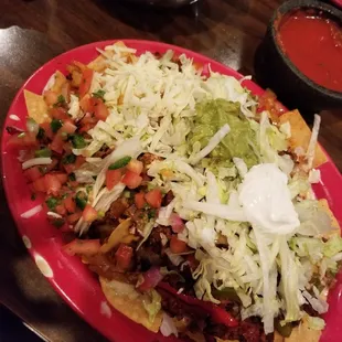 Fajita nachos are to die for. Pretty much the only thing I ever get anymore.