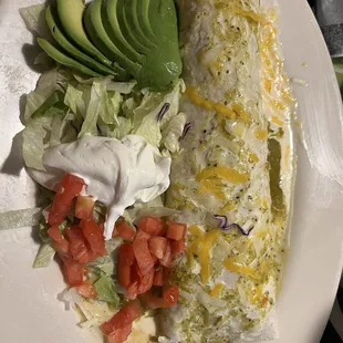 Huge burrito