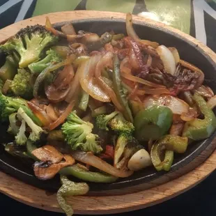 Vegetable Fajitas