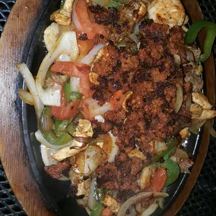 a plate of food