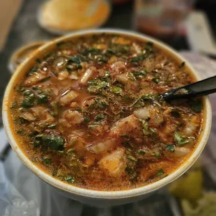 Menudo!! Very yummy!!