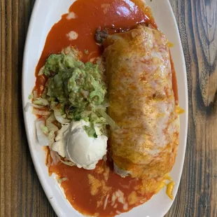 Carne Asada burrito